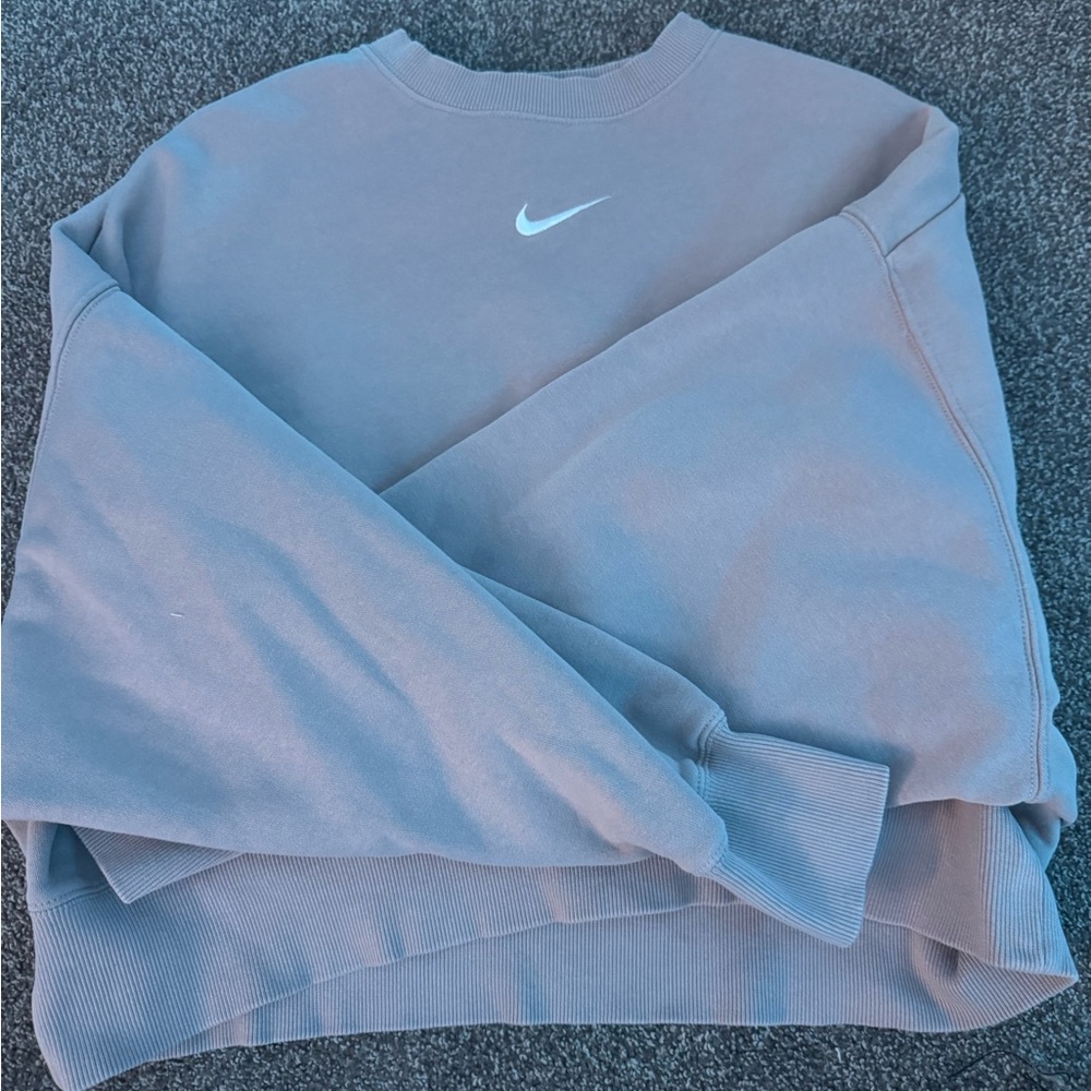 Nike Gray Fleece Jacket